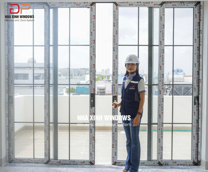 Cửa Nhôm Maxpro Jp Nhà Chị Hải Vân Tại Gò Vấp (9)